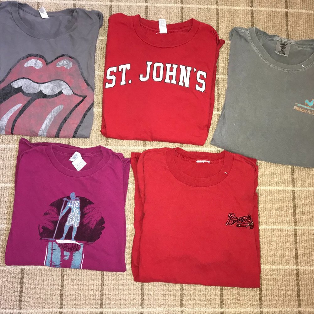 Bundle of 5 Oversized T-Shirts